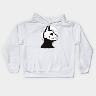 wolf and the moon Kids Hoodie